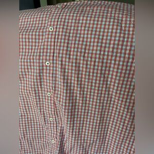 Roundtree & Yorke Red Casual Button Down Shirt